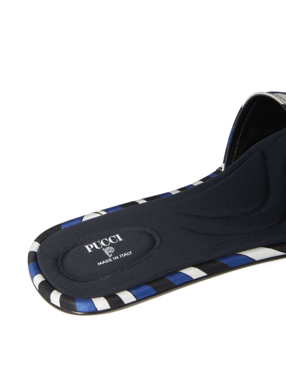 PUCCI Yummy Iride-print slides Blue