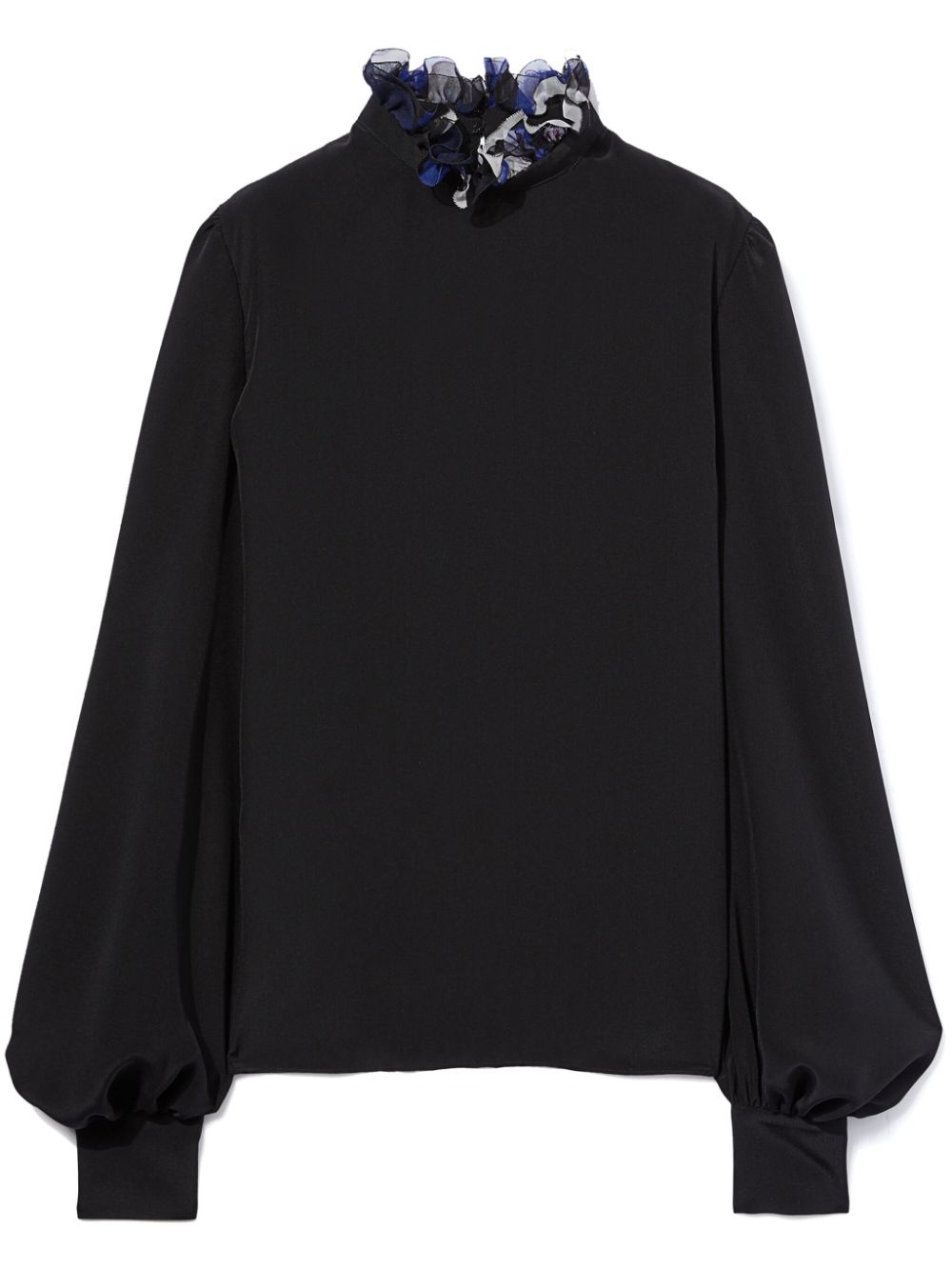 PUCCI crepe top - Black