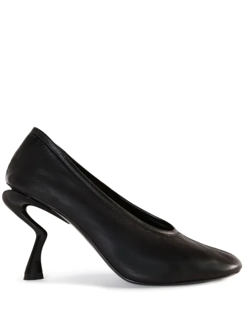 Escarpins en cuir à bout rond 80 mm - PUCCI - Modalova