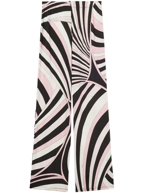 PUCCI pantalones rectos con estampado Iride