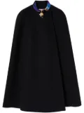 PUCCI Iride-print cape - Black