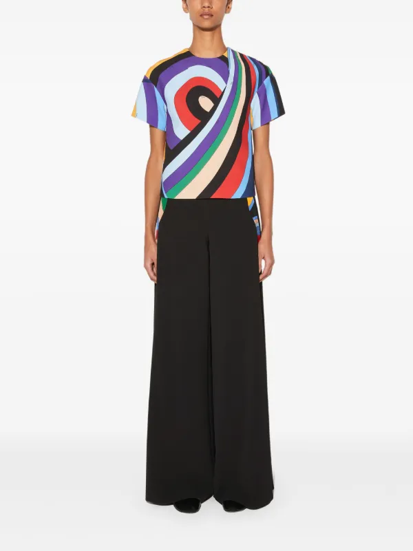 PUCCI Iride-print Top | Blue | FARFETCH
