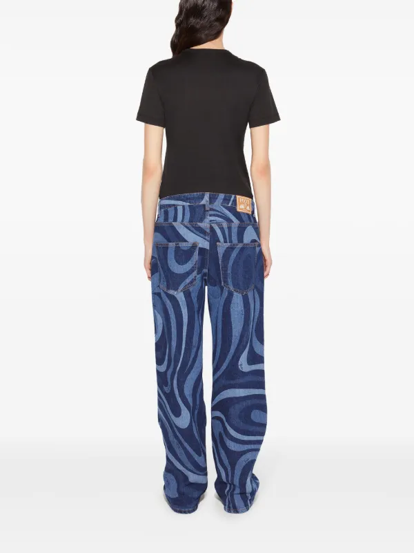 PUCCI ロゴ Tシャツ | ブラック | FARFETCH JP