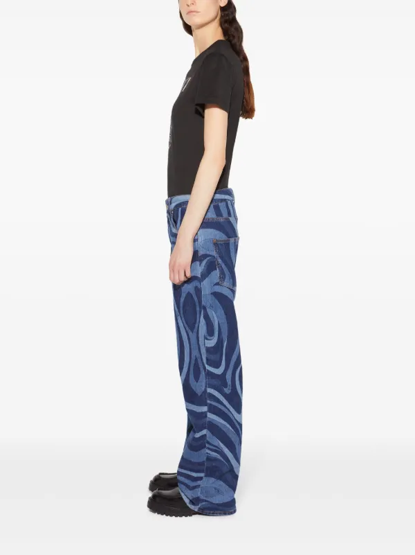 Tシャツ・カットソー Pucci Pure Black Cotton T-Shirt With Contrasting Logo Cotton Logo T-Shirt – PUCCI Online Store