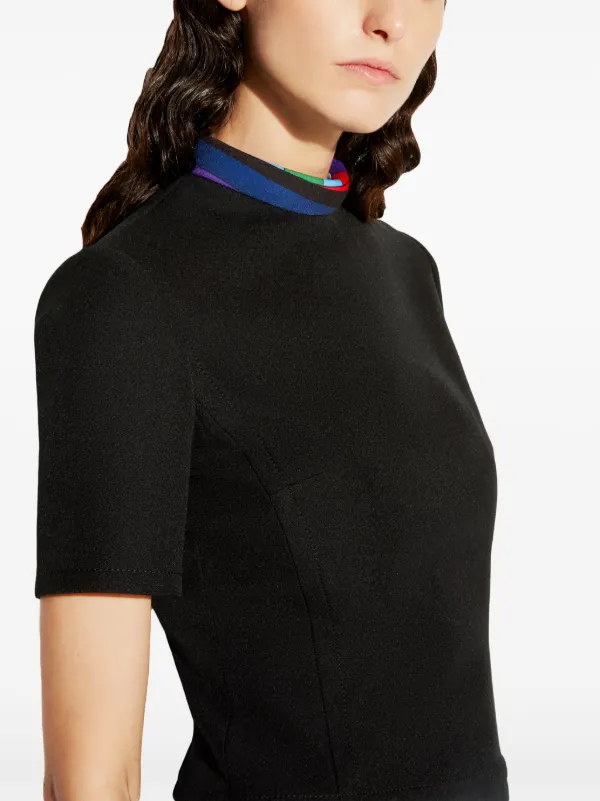 PUCCI キャディテクスチャー ミニドレス | ブラック | FARFETCH JP