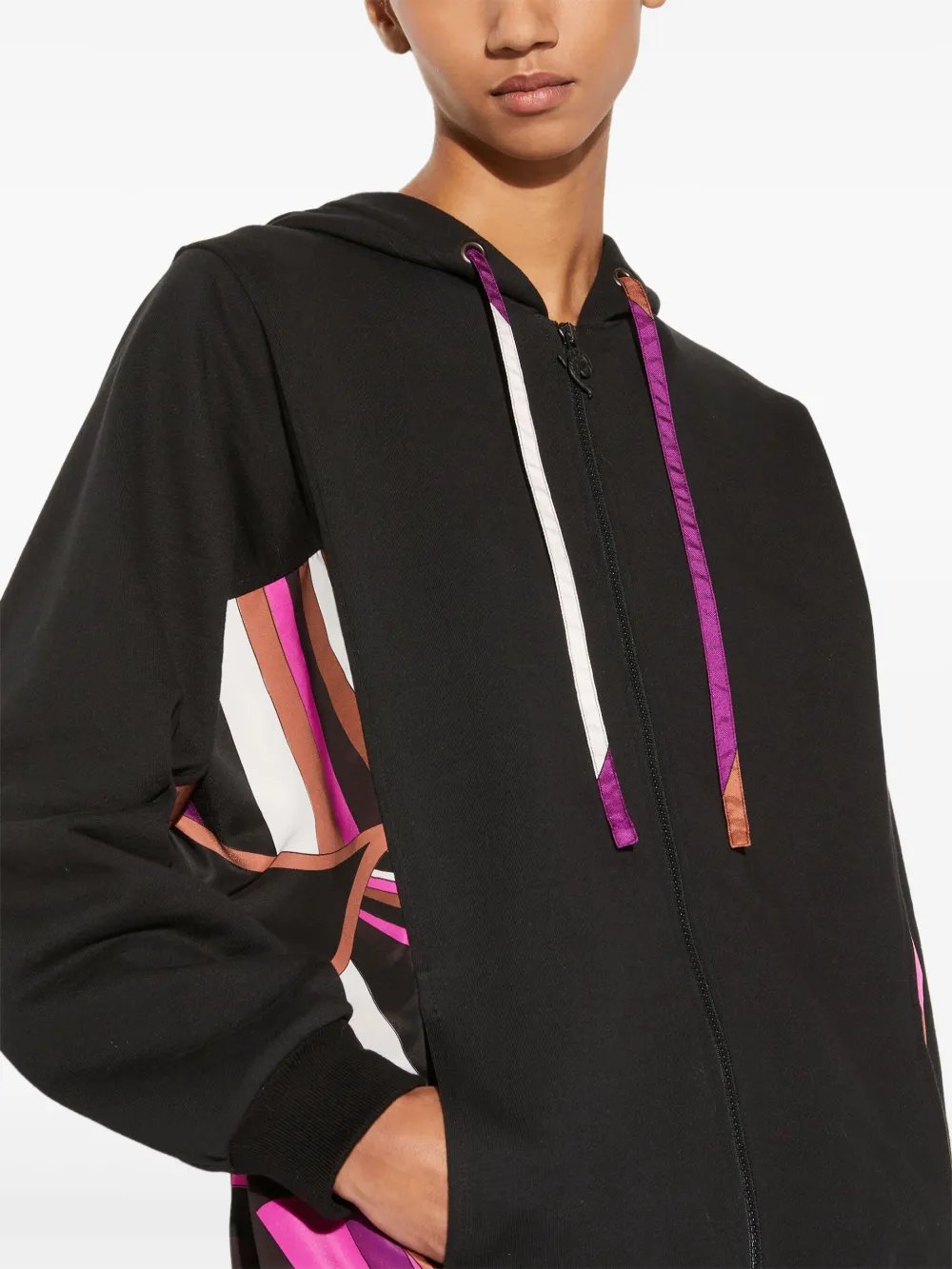 PUCCI Hoodie Con Estampado Iride Negro FARFETCH MX