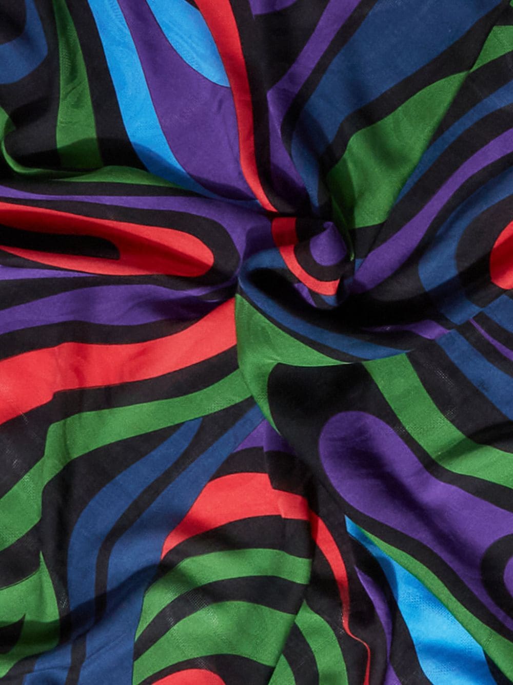 PUCCI large Marmo-print scarf - Paars