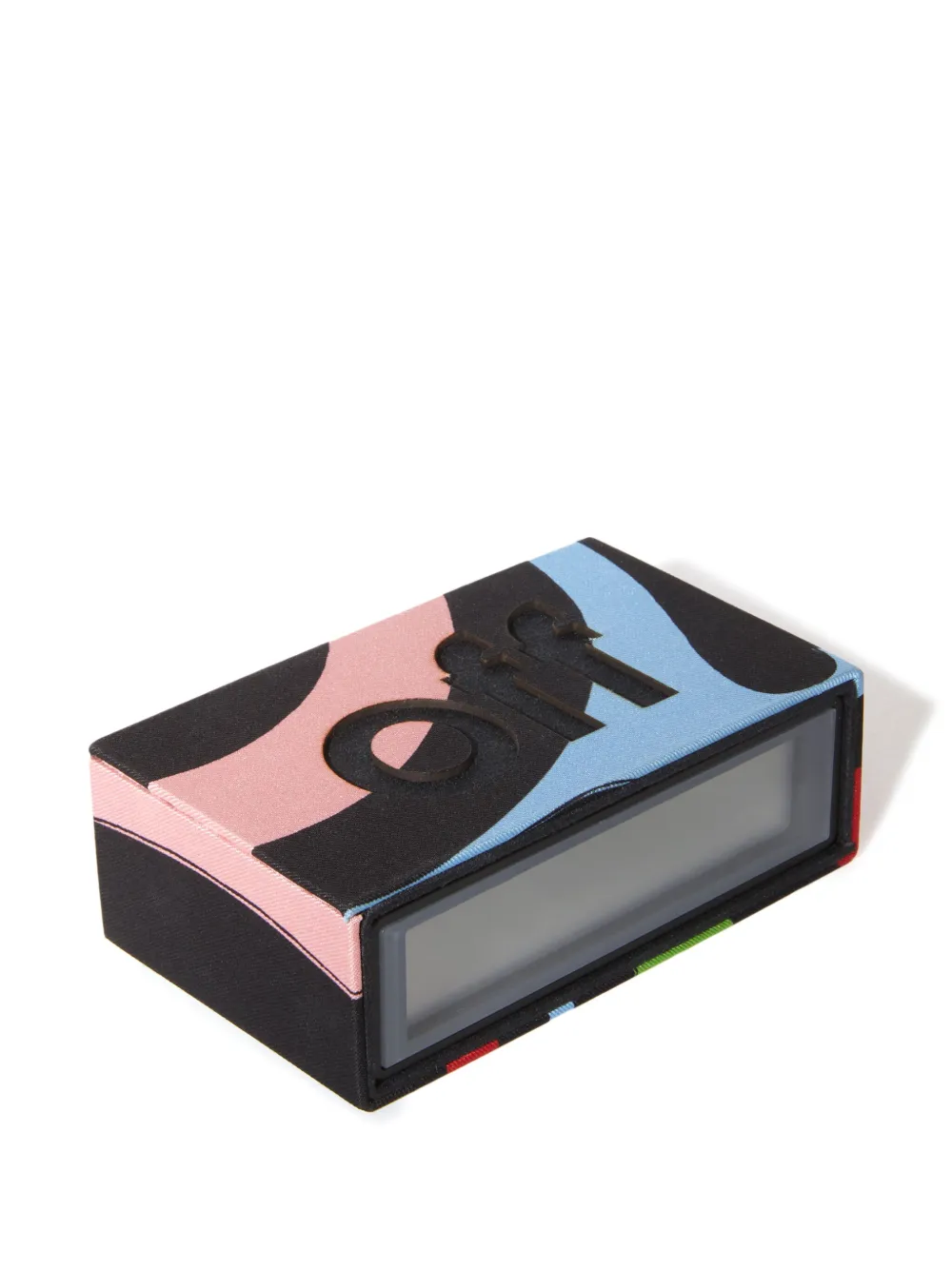  Pucci Marmo-print Alarm Clock - Black 