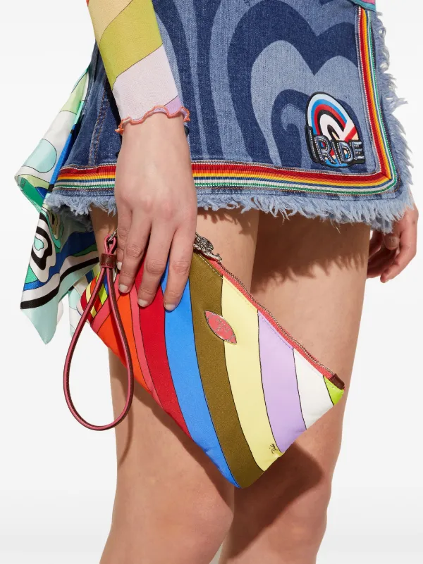 PUCCI Yummy クラッチバッグ | グリーン | FARFETCH JP