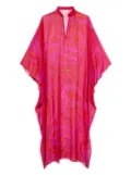 PUCCI Marmo-print kaftan - Pink