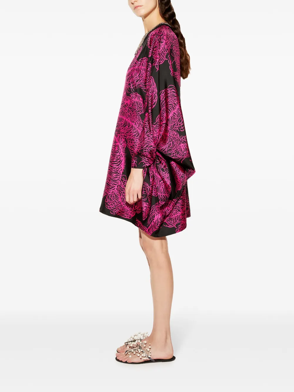 PUCCI Zijden tuniek met print Roze