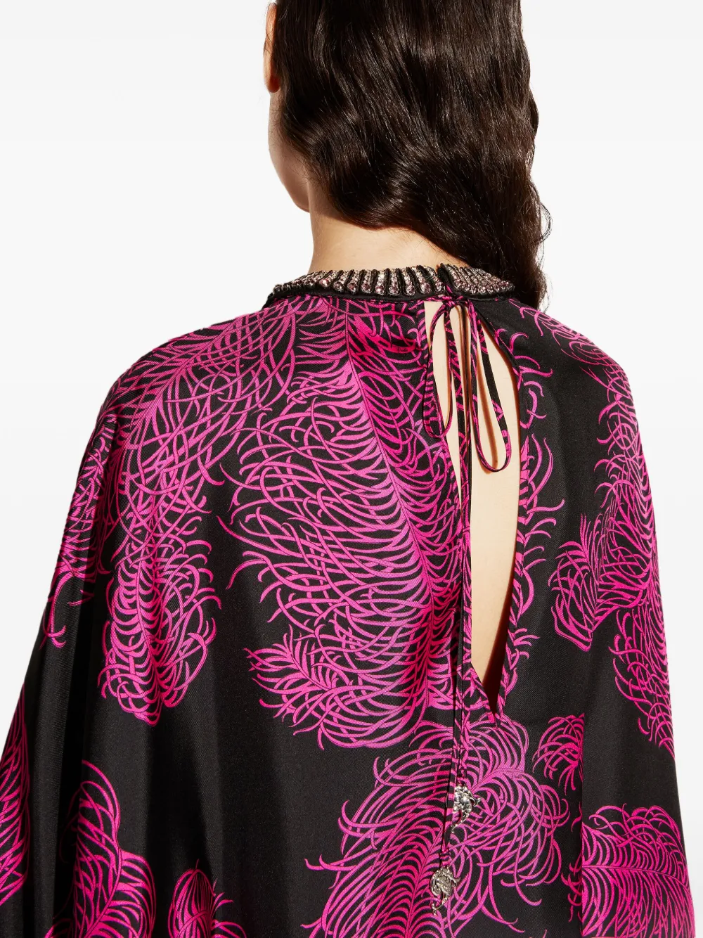 PUCCI Zijden tuniek met print Roze