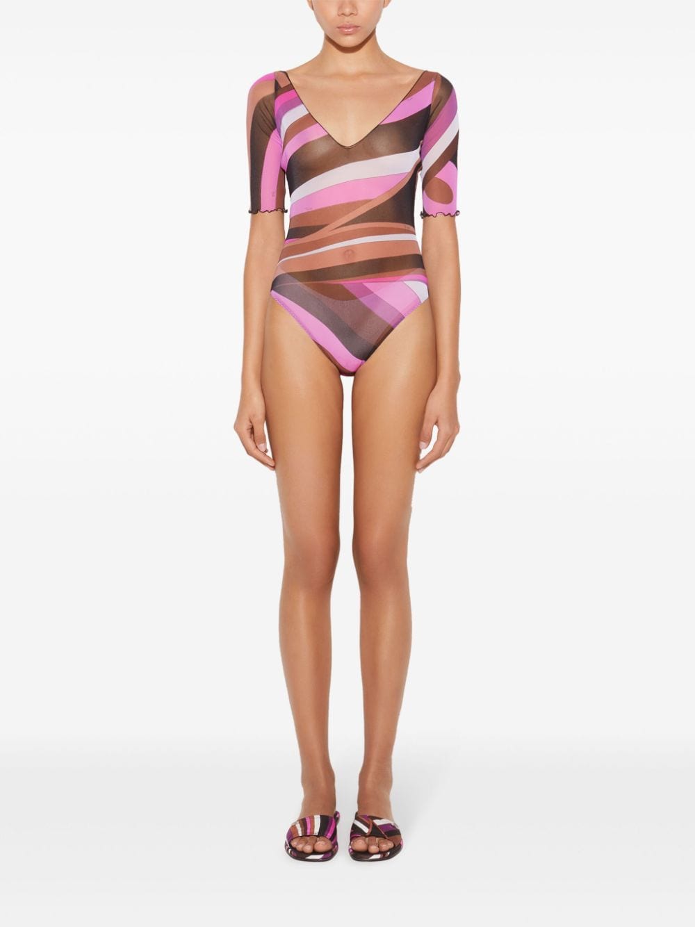 PUCCI Iride-prints body - Roze