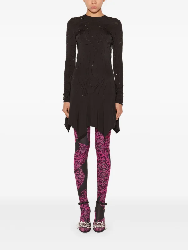 PUCCI Marmo-beaded Dress | Black | FARFETCH JO
