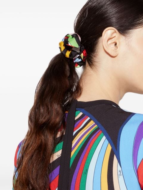 Marmo-print hair tie