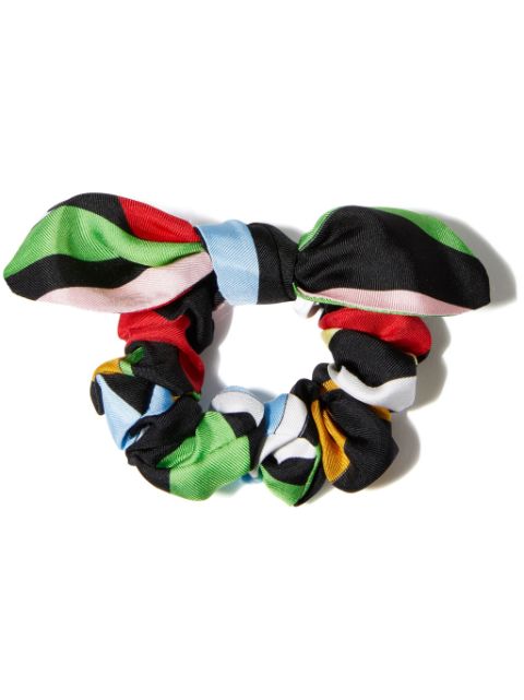 Marmo-print hair tie