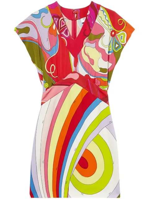 PUCCI vestido con estampado Iride