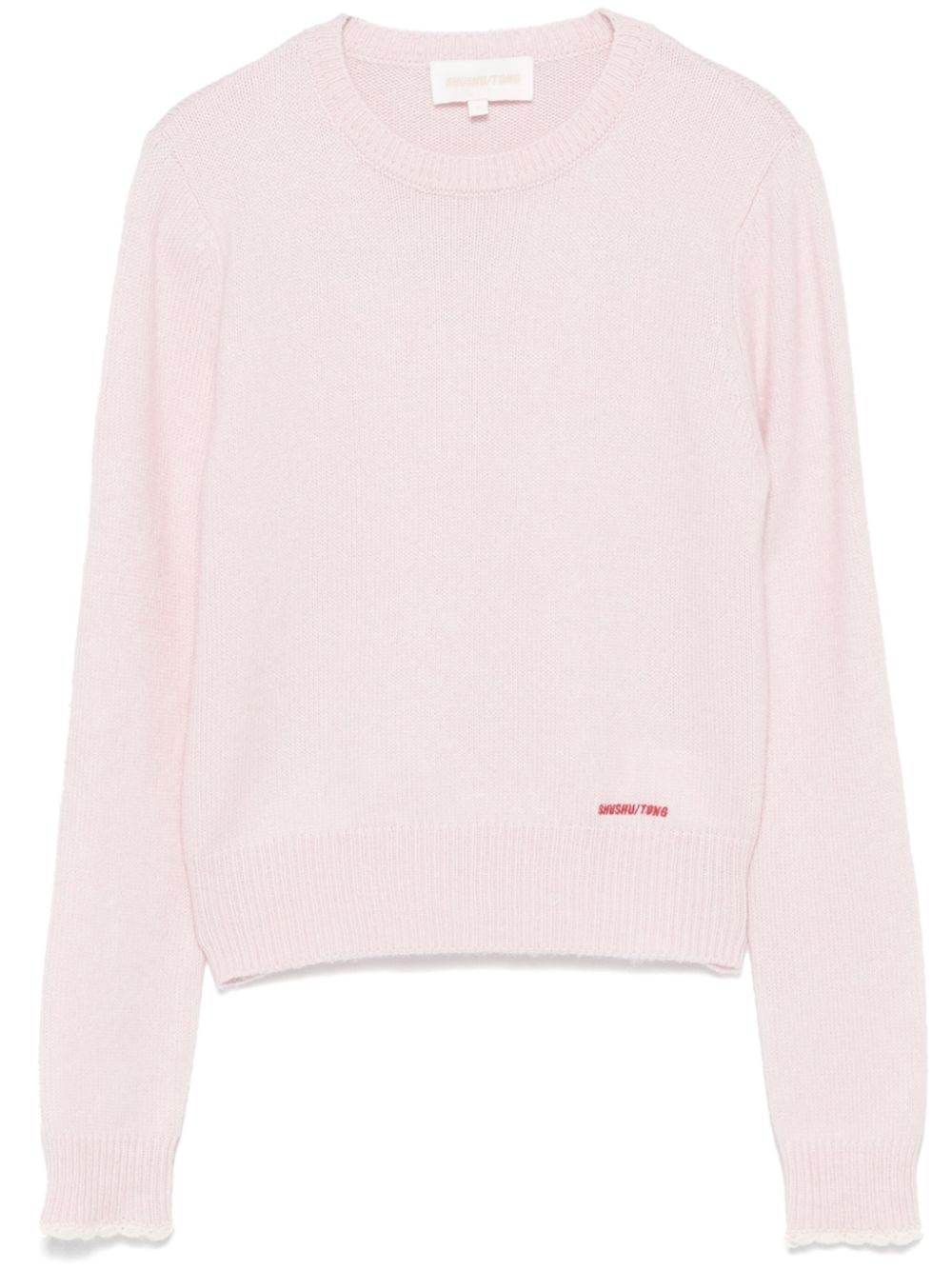 logo-embroidered sweater