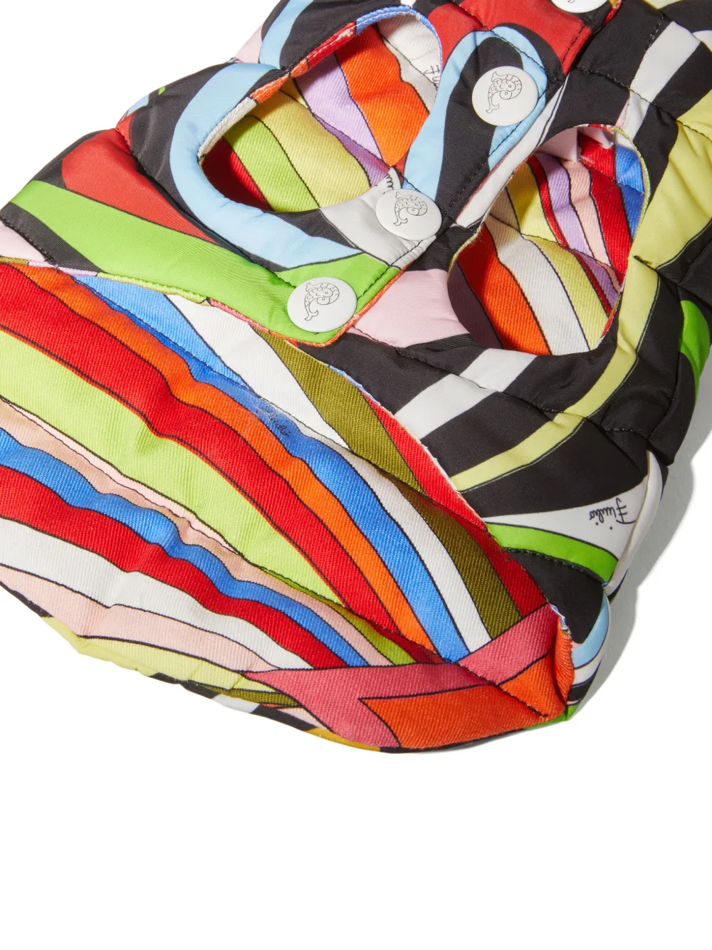 PUCCI MARMO-PRINT PADDED DOG COAT