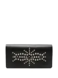 Yohji Yamamoto stud-embellished wallet - Black