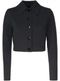 PINKO single-breasted cropped jacket - Black