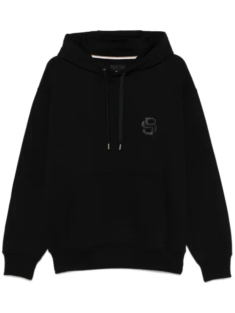 BOSS Double B monogram cotton hoodie