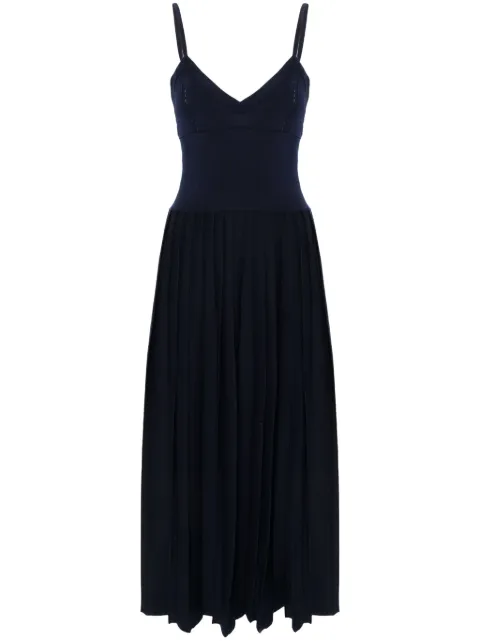KHAITE vestido midi Elio