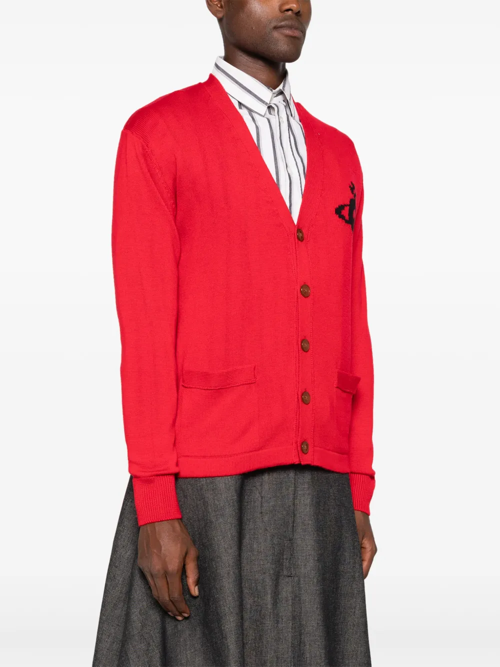 Vivienne Westwood Alex Cardigan In Red