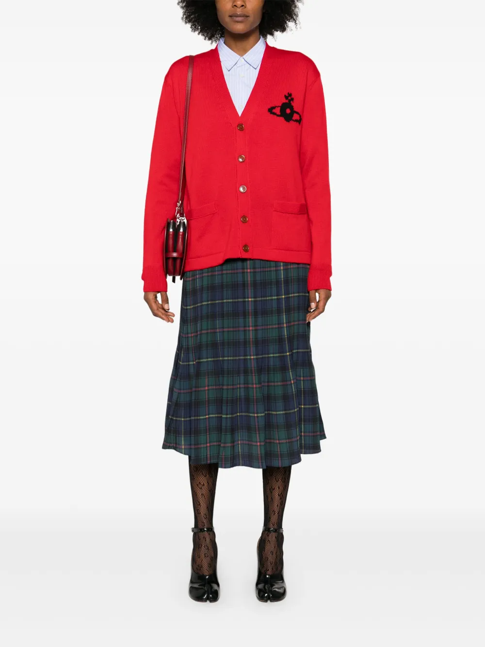 Vivienne Westwood Alex Cardigan In Red