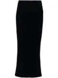 Allude cashmere midi skirt - Blue