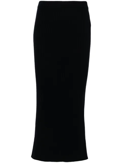 Allude cashmere midi skirt