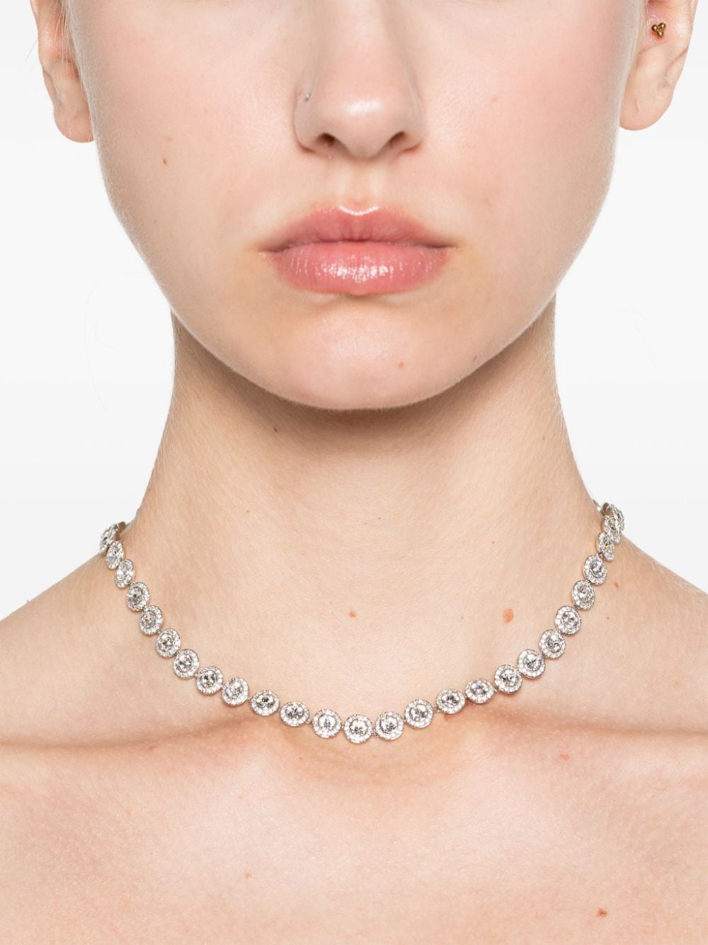 Swarovski Una Angelic tennis necklace - Zilver