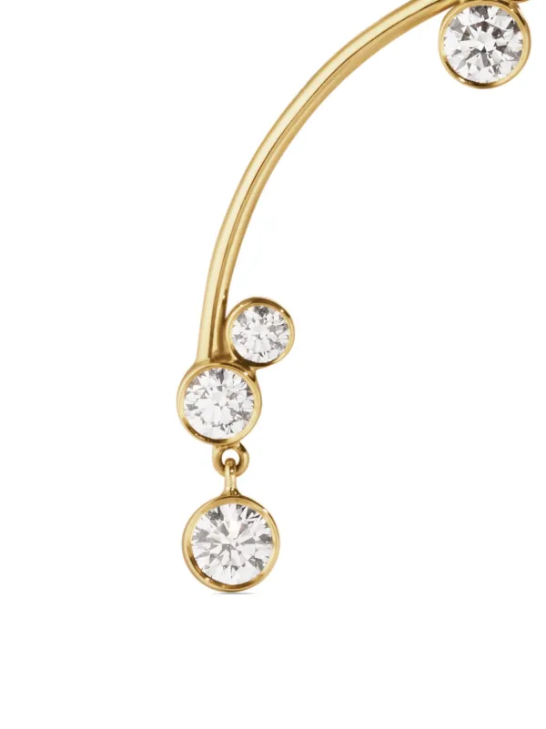 Sophie Bille Brahe Stella ダイヤモンド ピアス 18Kイエローゴールド