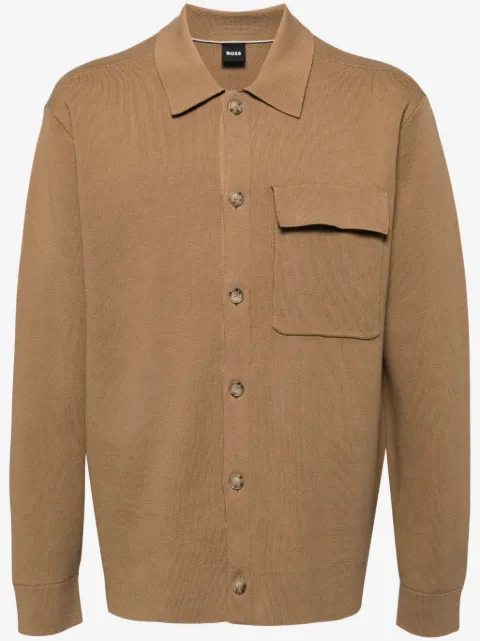 BOSS Cardigan in cotone