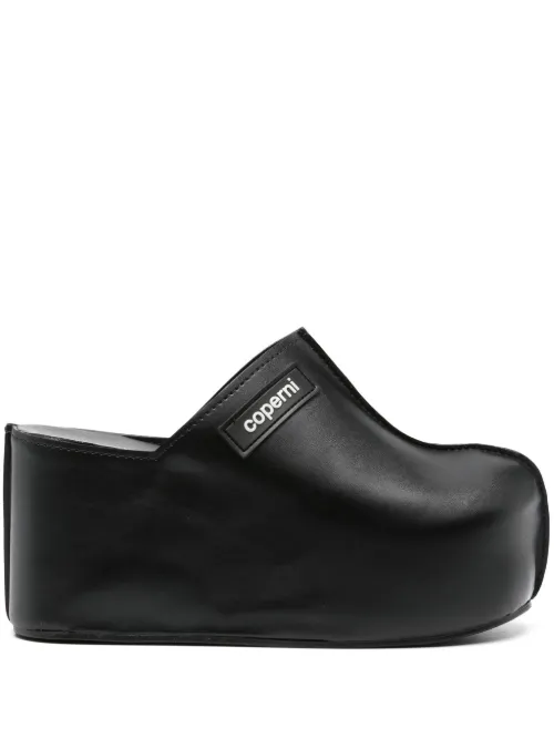 Mules à logo en caoutchouc 85 mm - Coperni - Modalova