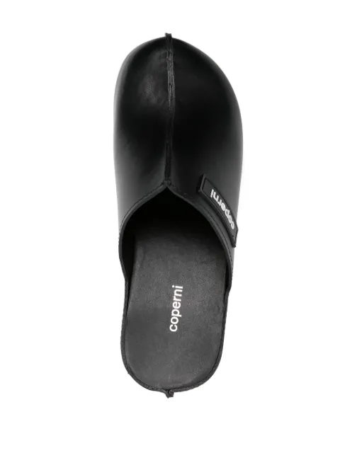 Coperni 85mm rubberised-logo mules COPSH38F6015 - 3