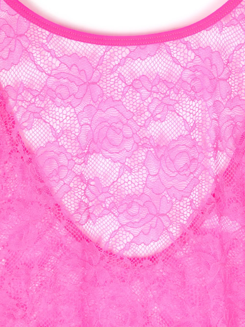 Maison Close Body met open rug Roze