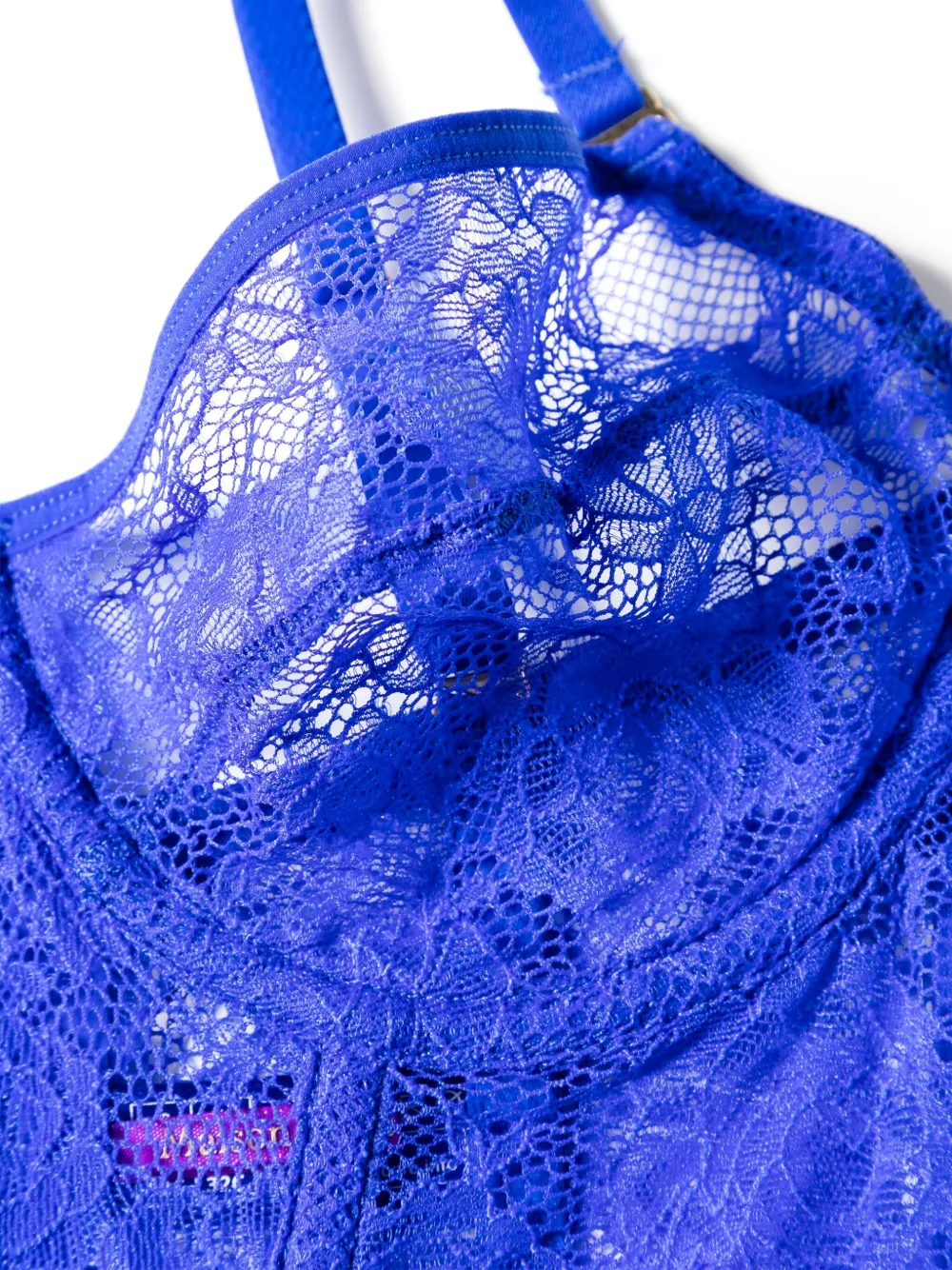 Maison Close Bh met halve cup Blauw