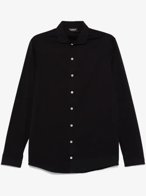 DONDUP jersey-texture shirt