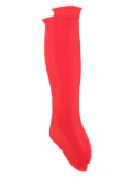 Maison Close voile stockings - Red