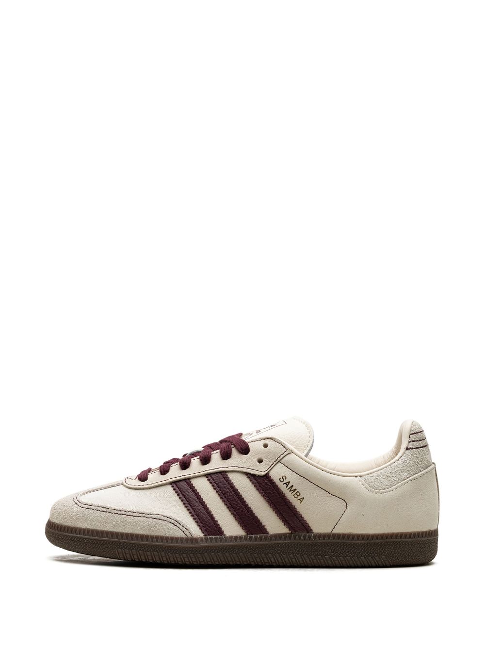 adidas Samba OG "Wonder White Maroon" sneakers Beige