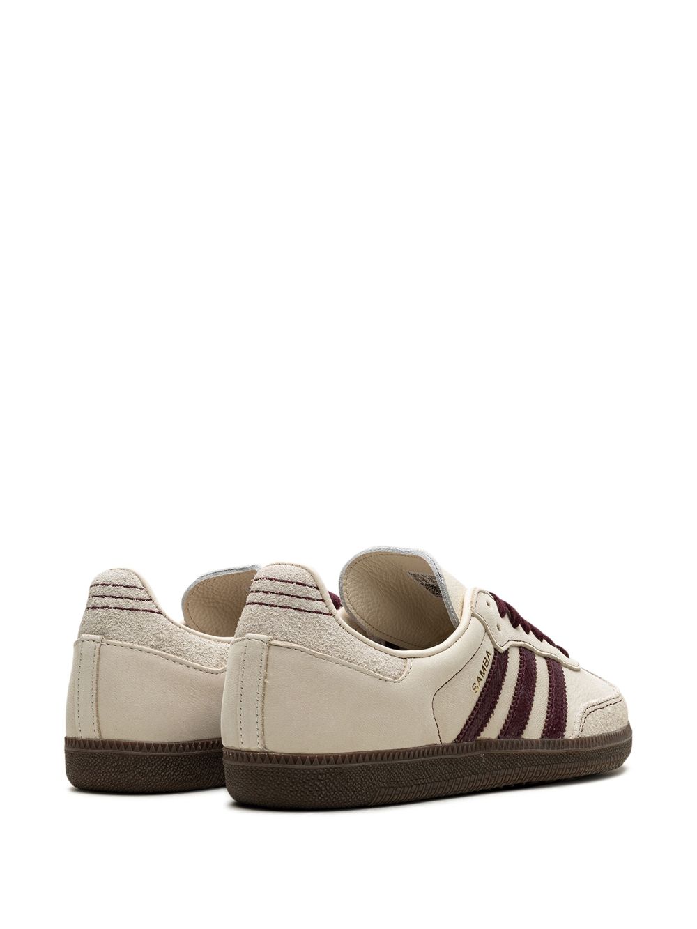 Adidas Samba Og Wonder White Maroon Sneakers Neutrals Farfetch