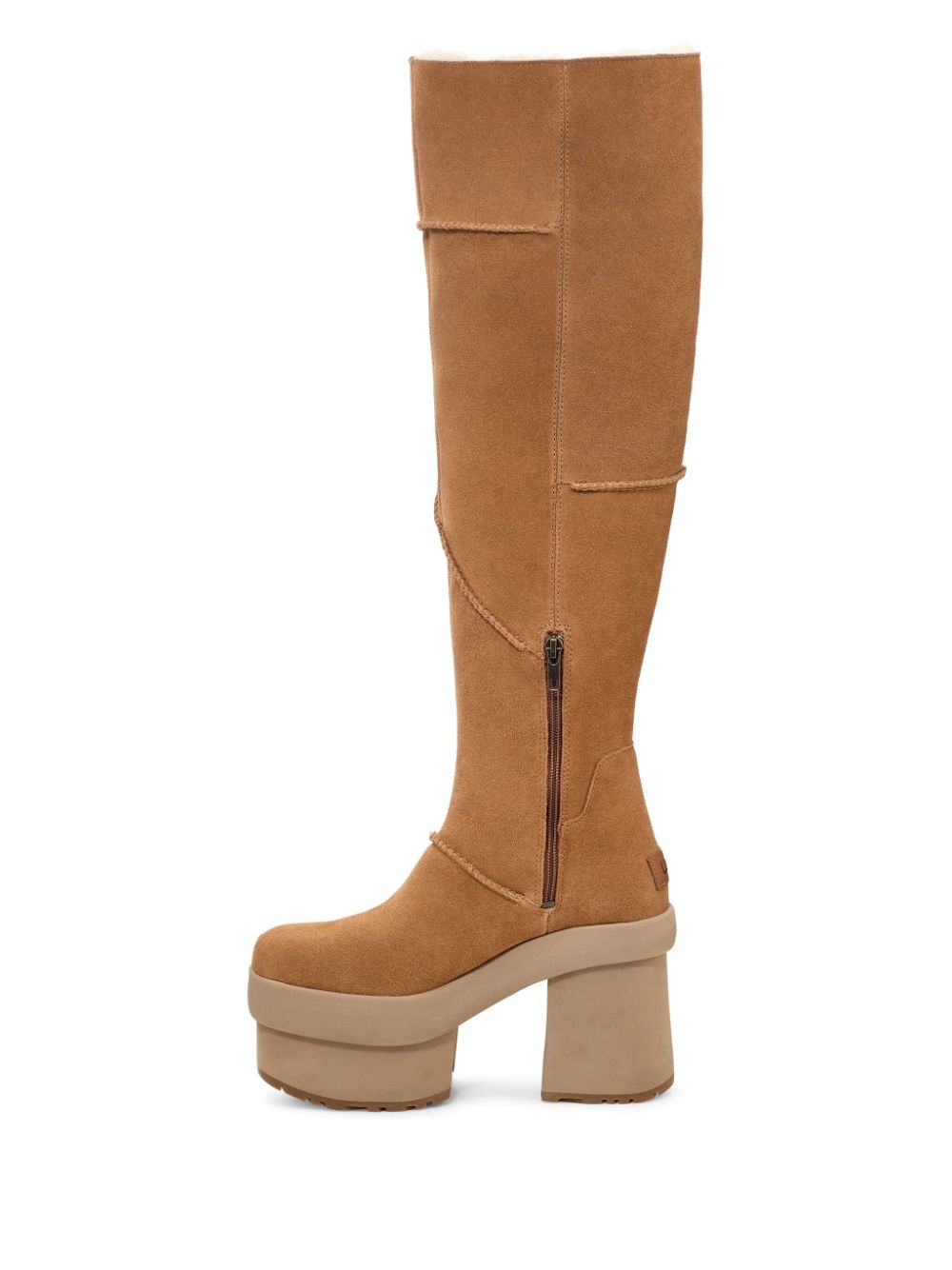 UGG New Heights laarzen met plateauzool Bruin