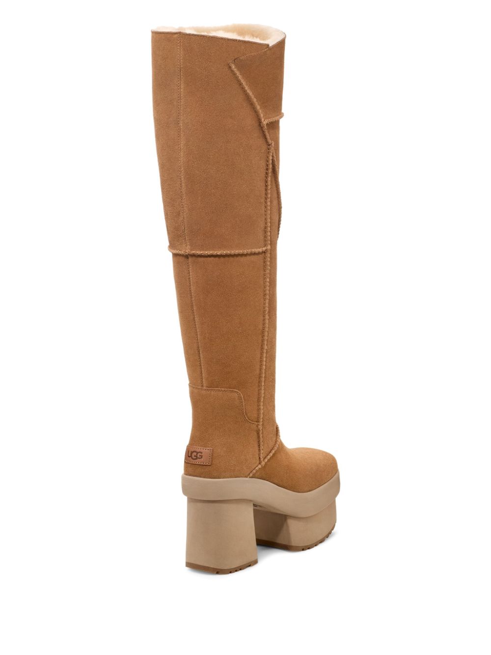 UGG New Heights laarzen met plateauzool Bruin