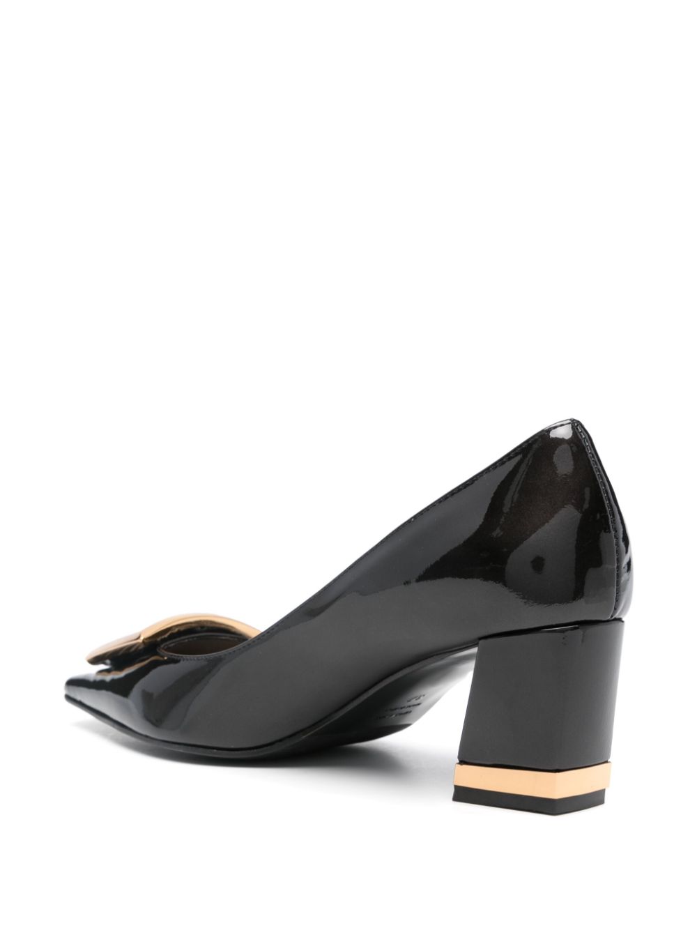 Roberto Festa 50mm leather pumps Black