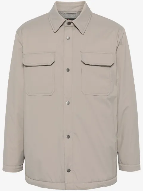 Kiton veste à design matelassé