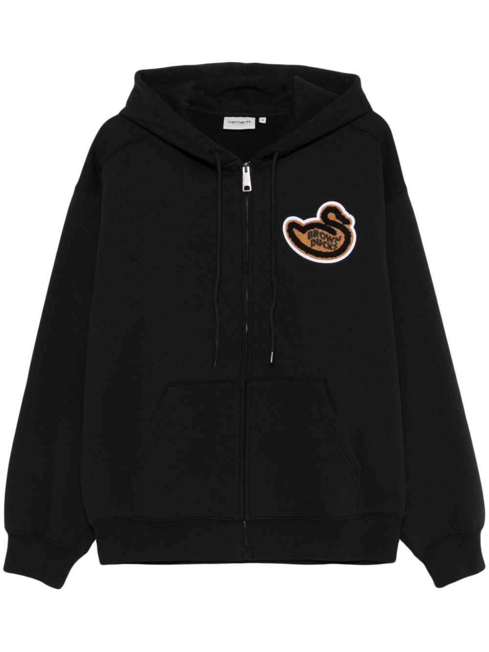 Carhartt WIP Hooded Brown Ducks jacket - Black