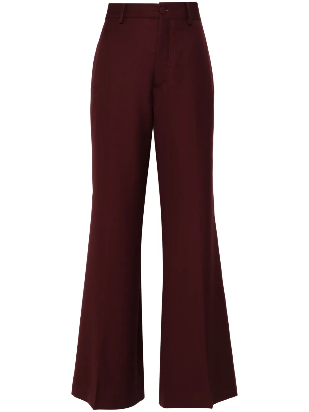 Plan C Wollen broek Rood