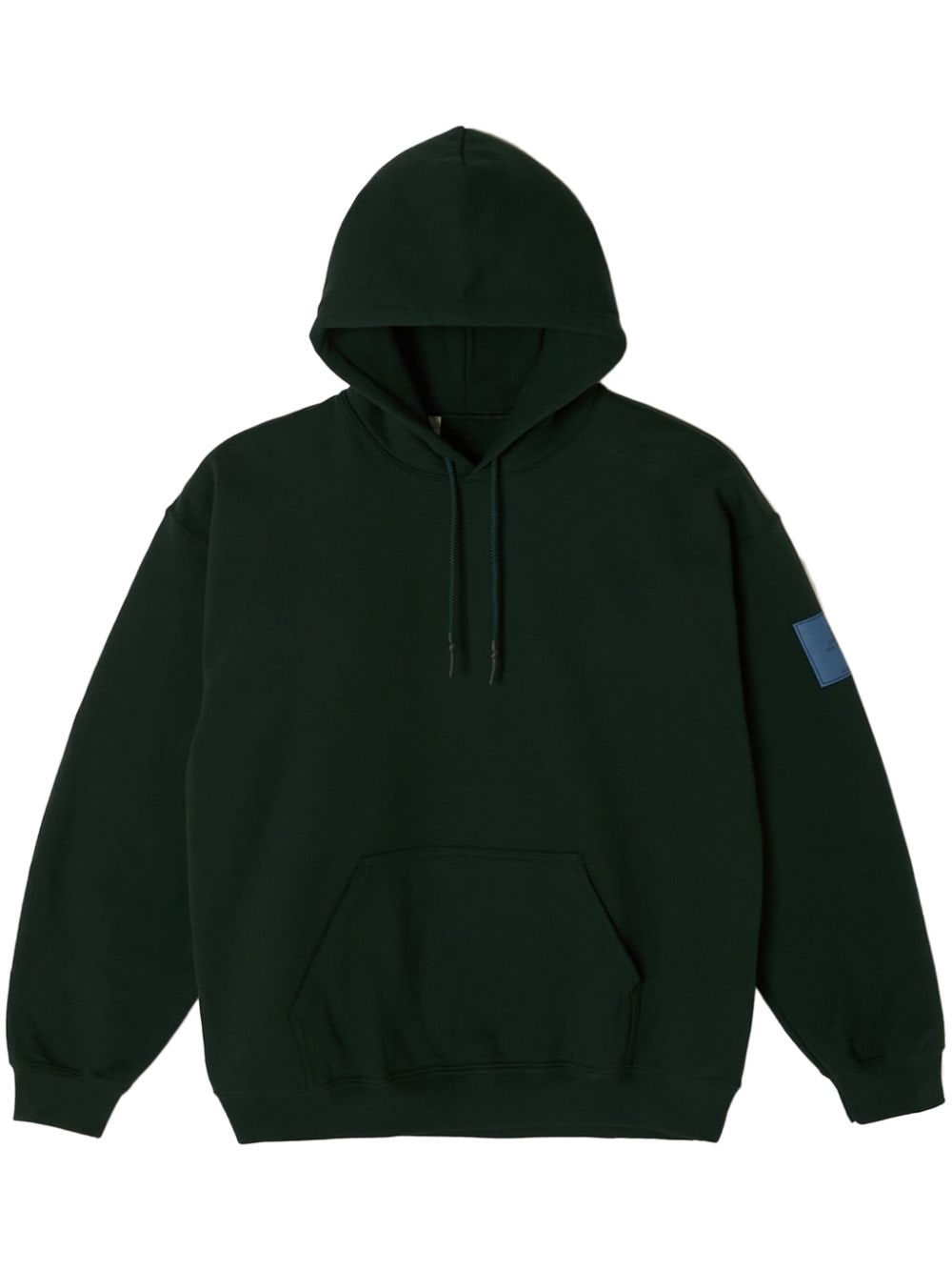 N.HOOLYWOOD logo-appliqué hoodie - Verde