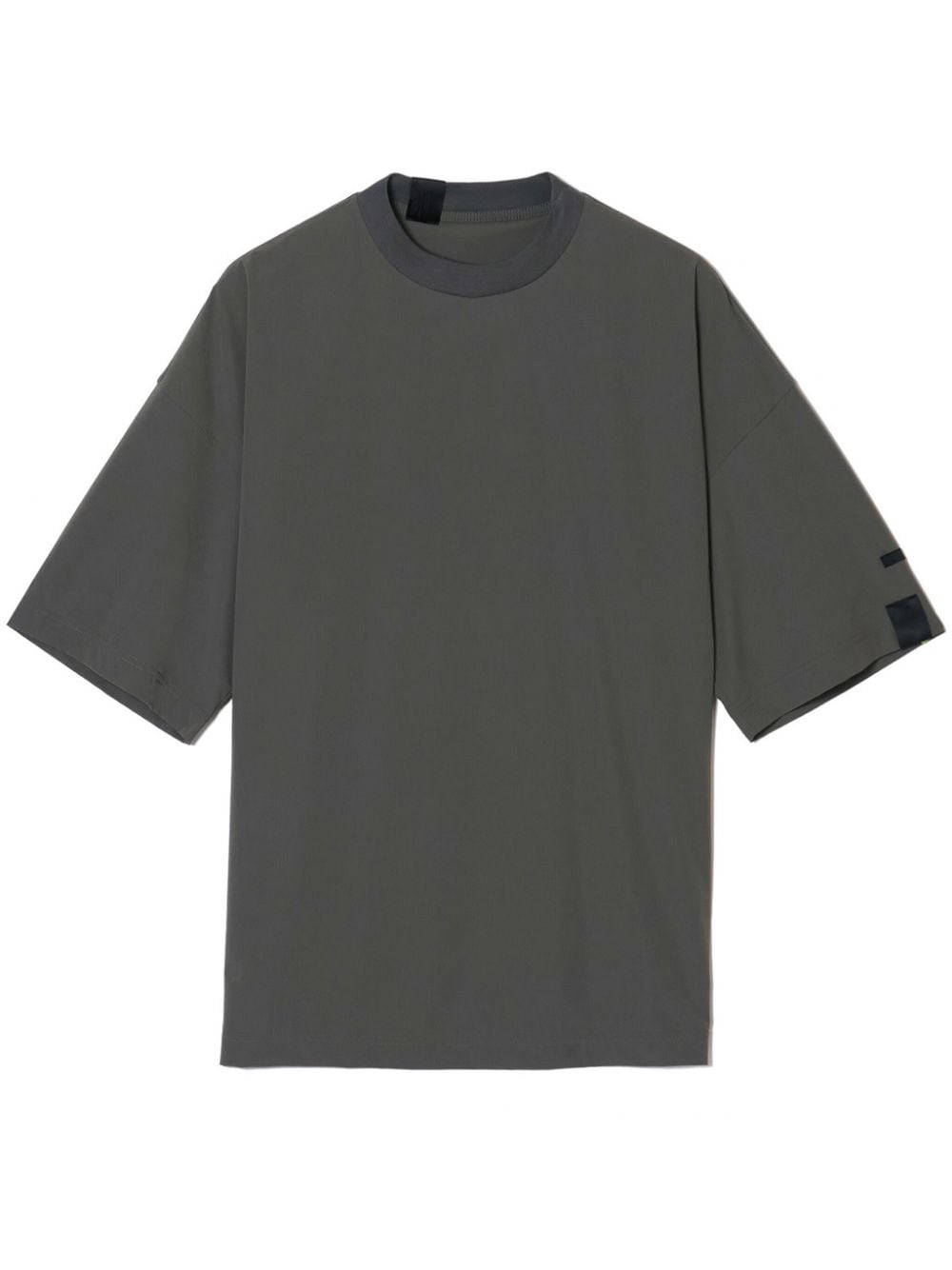 N.HOOLYWOOD logo-tag T-shirt - Grigio